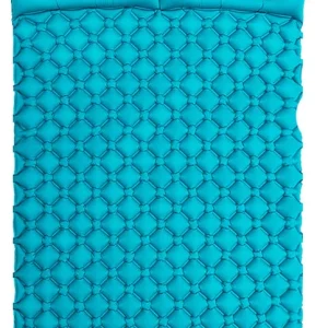 Doppel Camping Schlafmatte Isomatte aufblasbar 2 Personen orange türkis blau dunkelblau