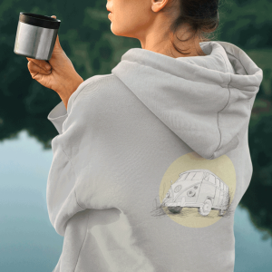 Hoodie Classic VW Bulli T1 für Camping und Roadtrip
