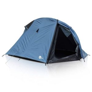 yourGEAR Einbogenzelt »yourGEAR Zelt ORA 2 Personen Trekkingzelt Einbogenzelt UV 50+ Insektenschutz wasserdicht 5000mm Rollpacksack Blau Grau«,…